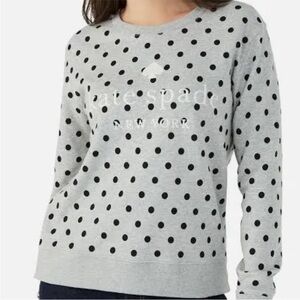 Like New Kate Spade Eastern Dot Logo Sweatshirt